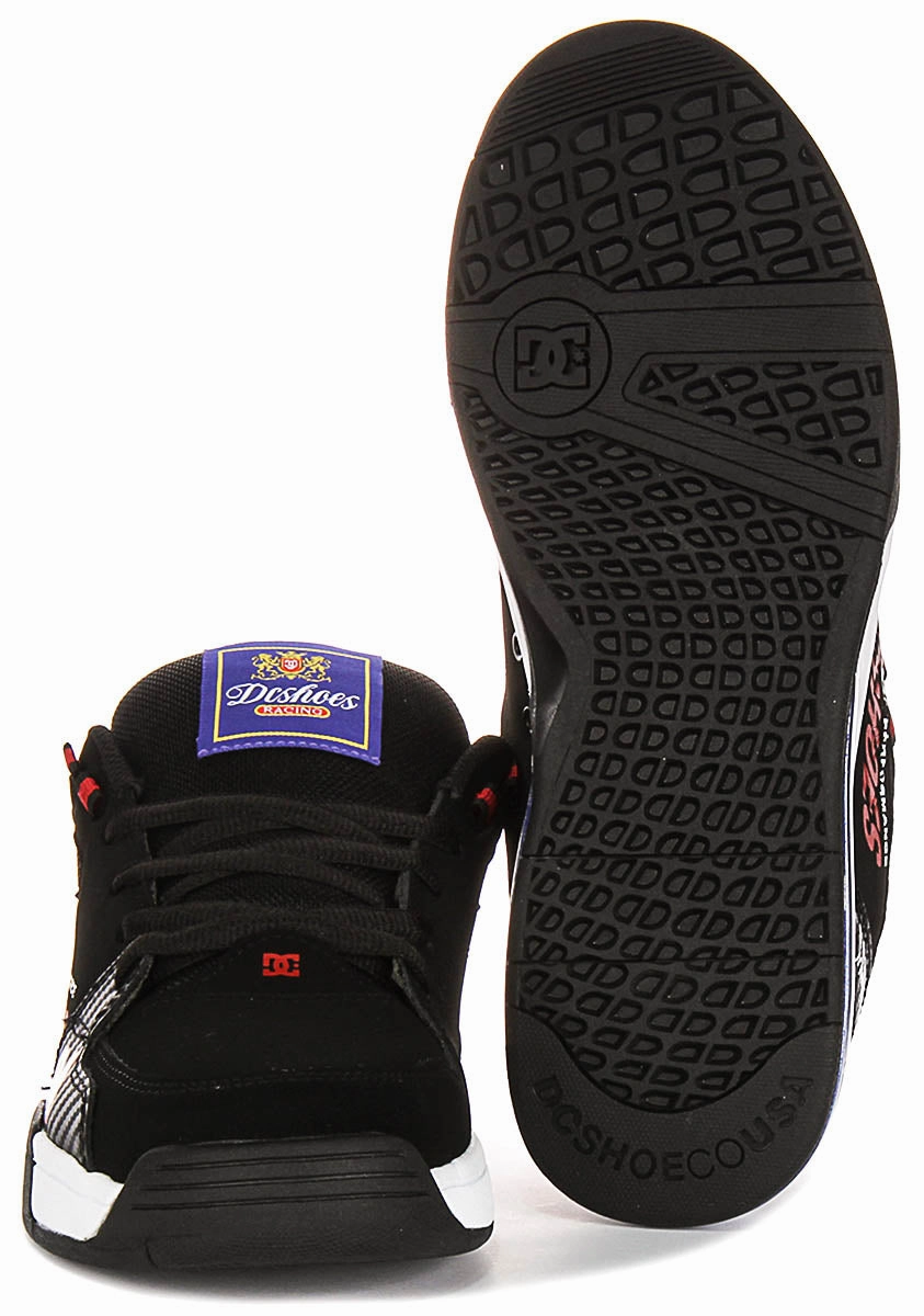 Dc Shoes Versatile LE In Black Red For Men