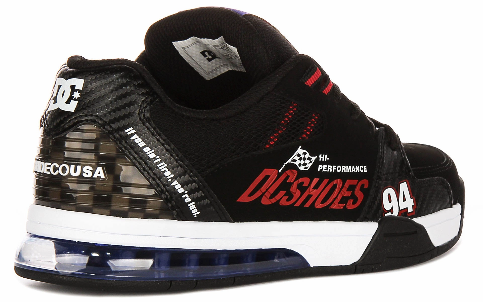 Dc Shoes Versatile LE In Black Red For Men