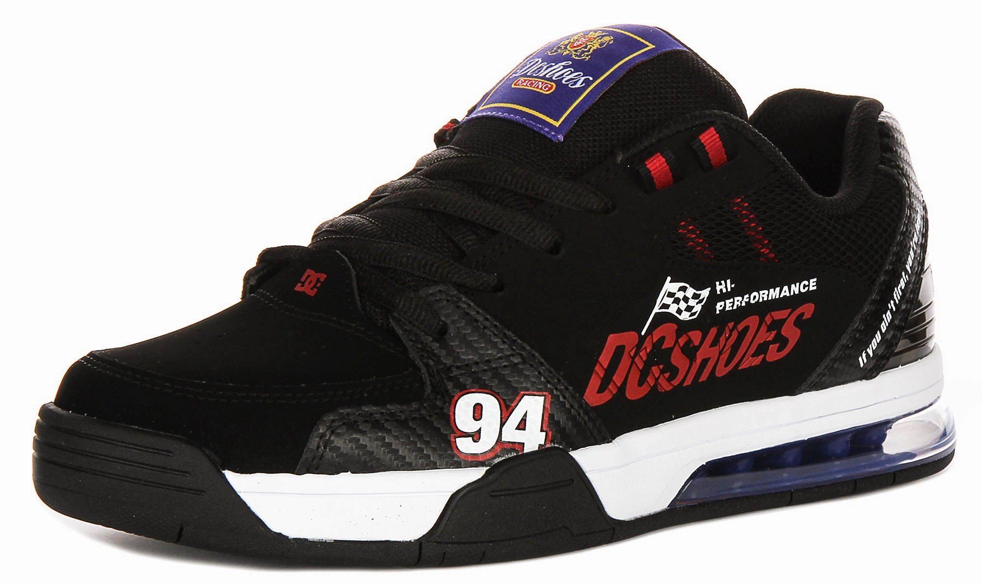 Dc Shoes Versatile LE In Black Red For Men