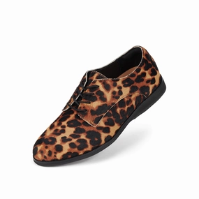 Derby Dark Camel Leopard/Black