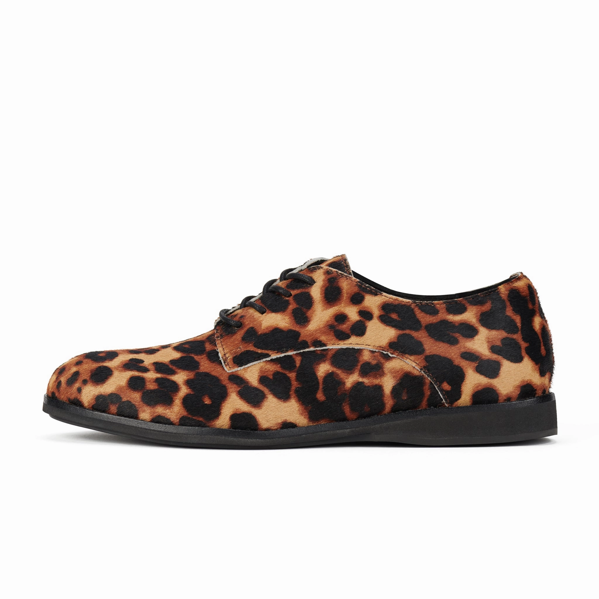 Derby Dark Camel Leopard/Black