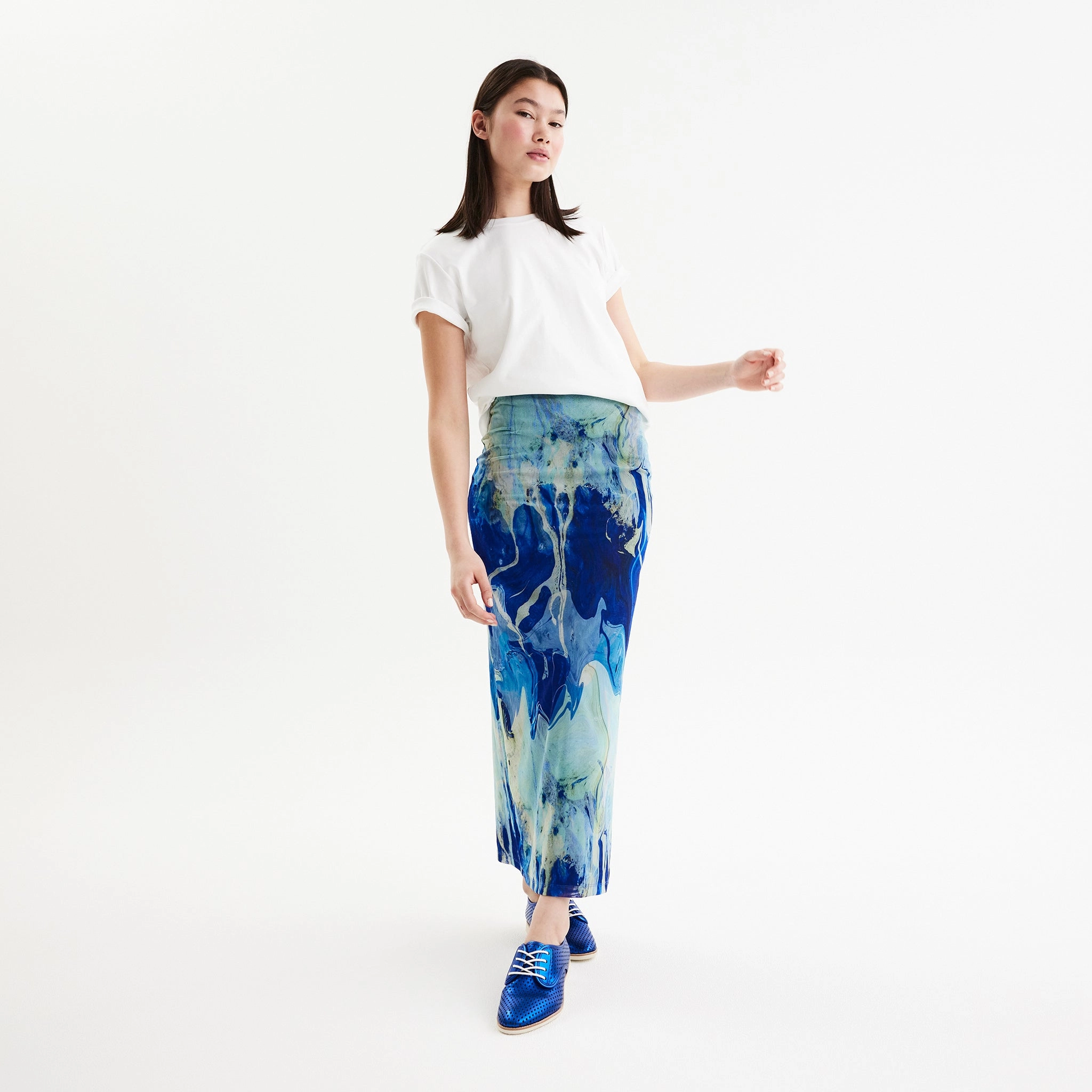 Derby Punch Cobalt Sheen