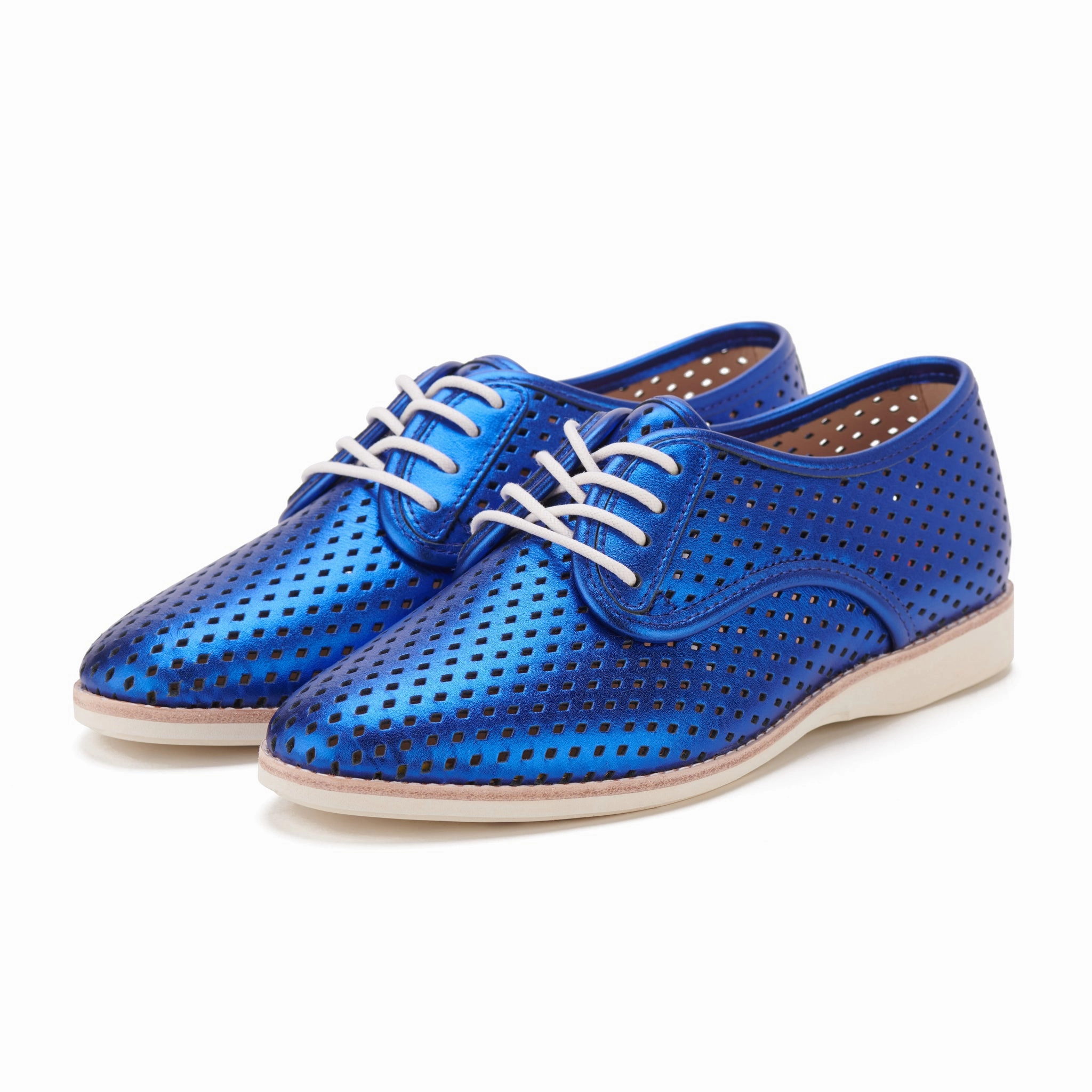 Derby Punch Cobalt Sheen