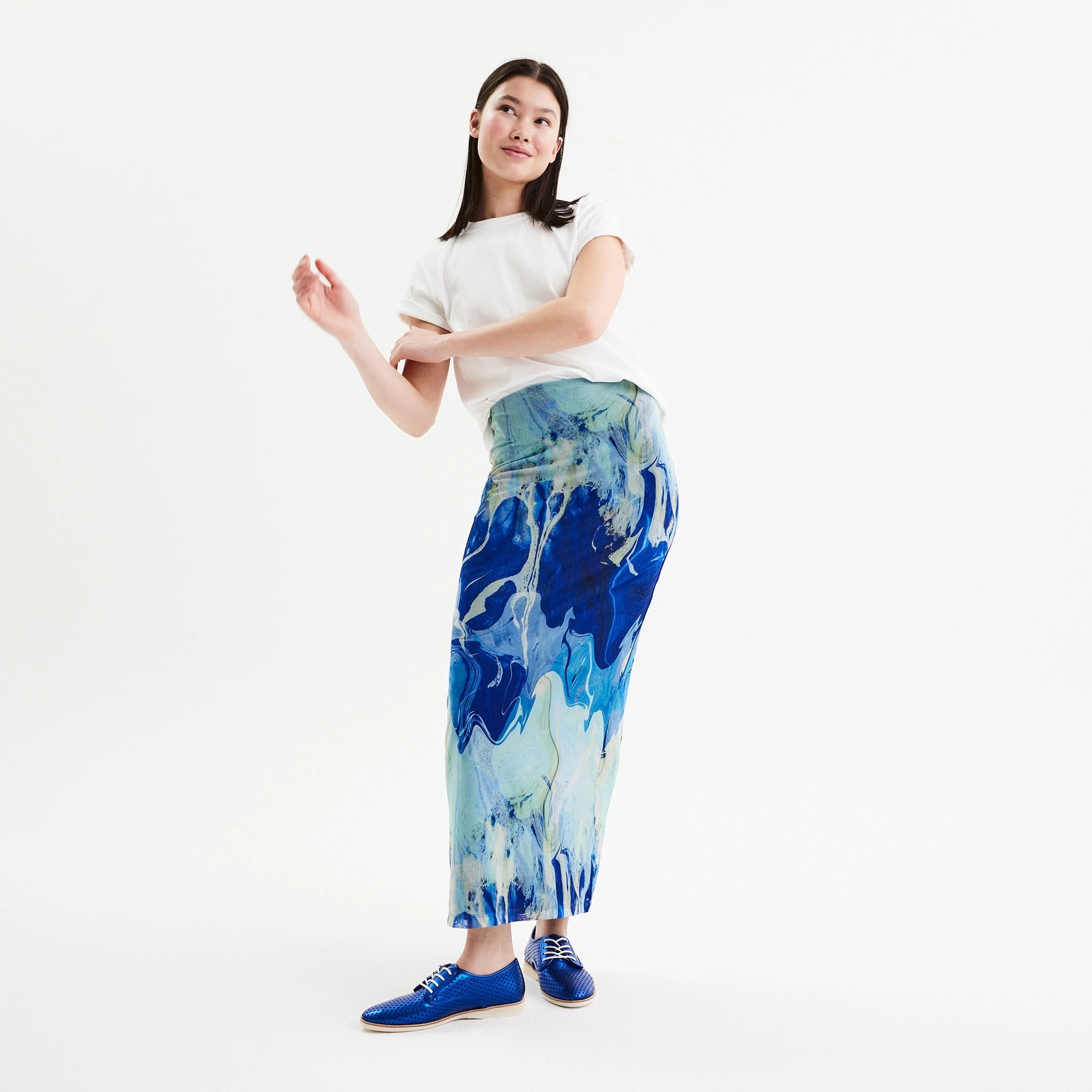Derby Punch Cobalt Sheen