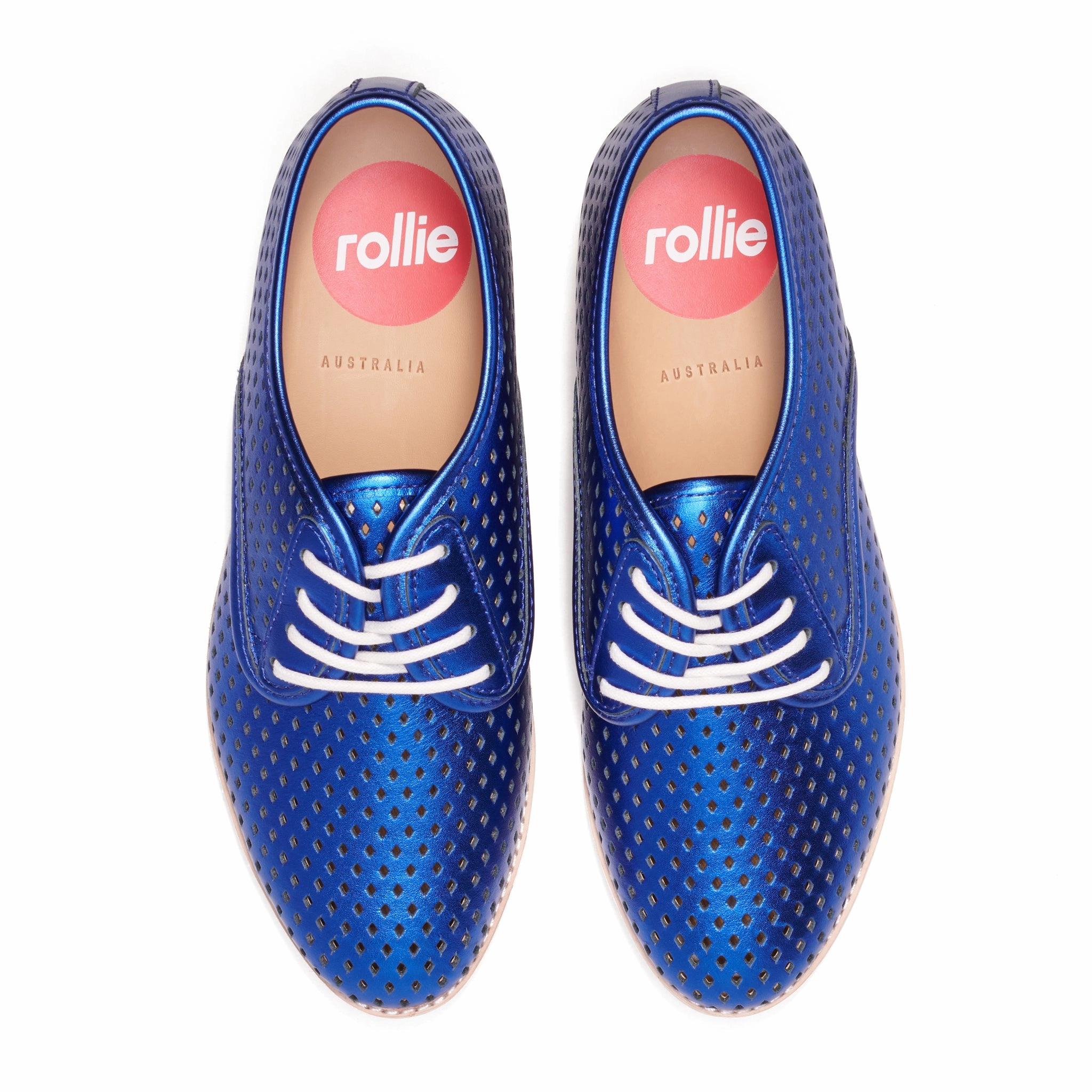 Derby Punch Cobalt Sheen