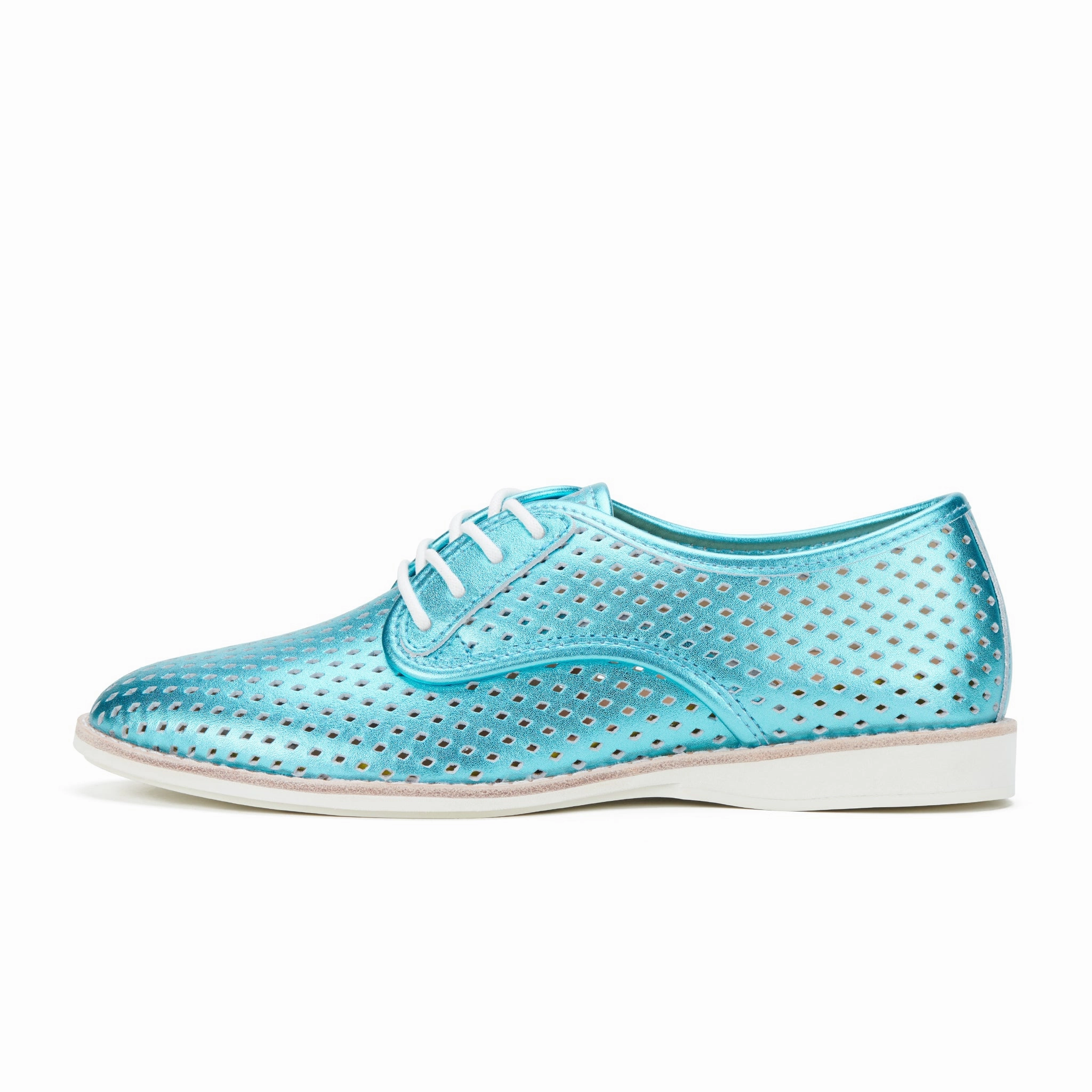 Derby Punch Turquoise Metallic