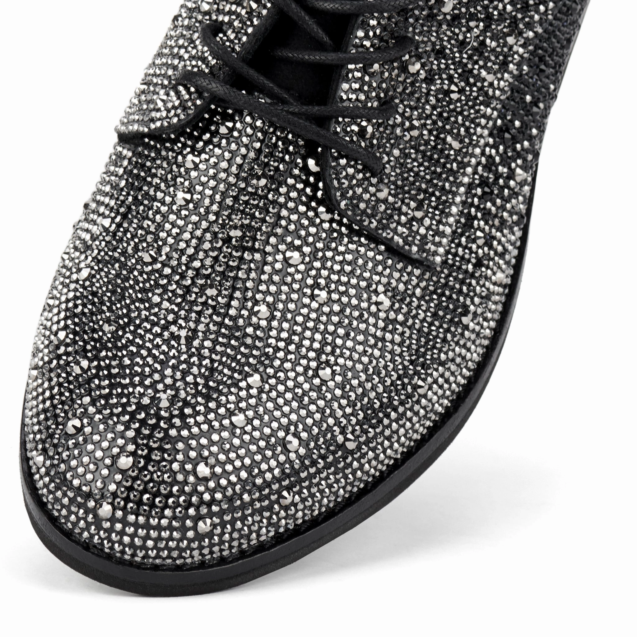Derby Rhinestone Ombre Black/Silver