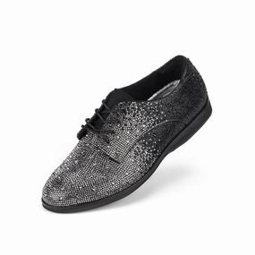 Derby Rhinestone Ombre Black/Silver