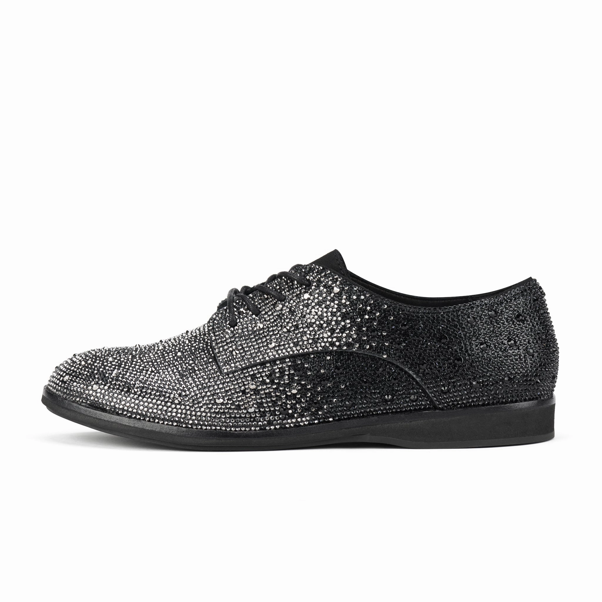 Derby Rhinestone Ombre Black/Silver