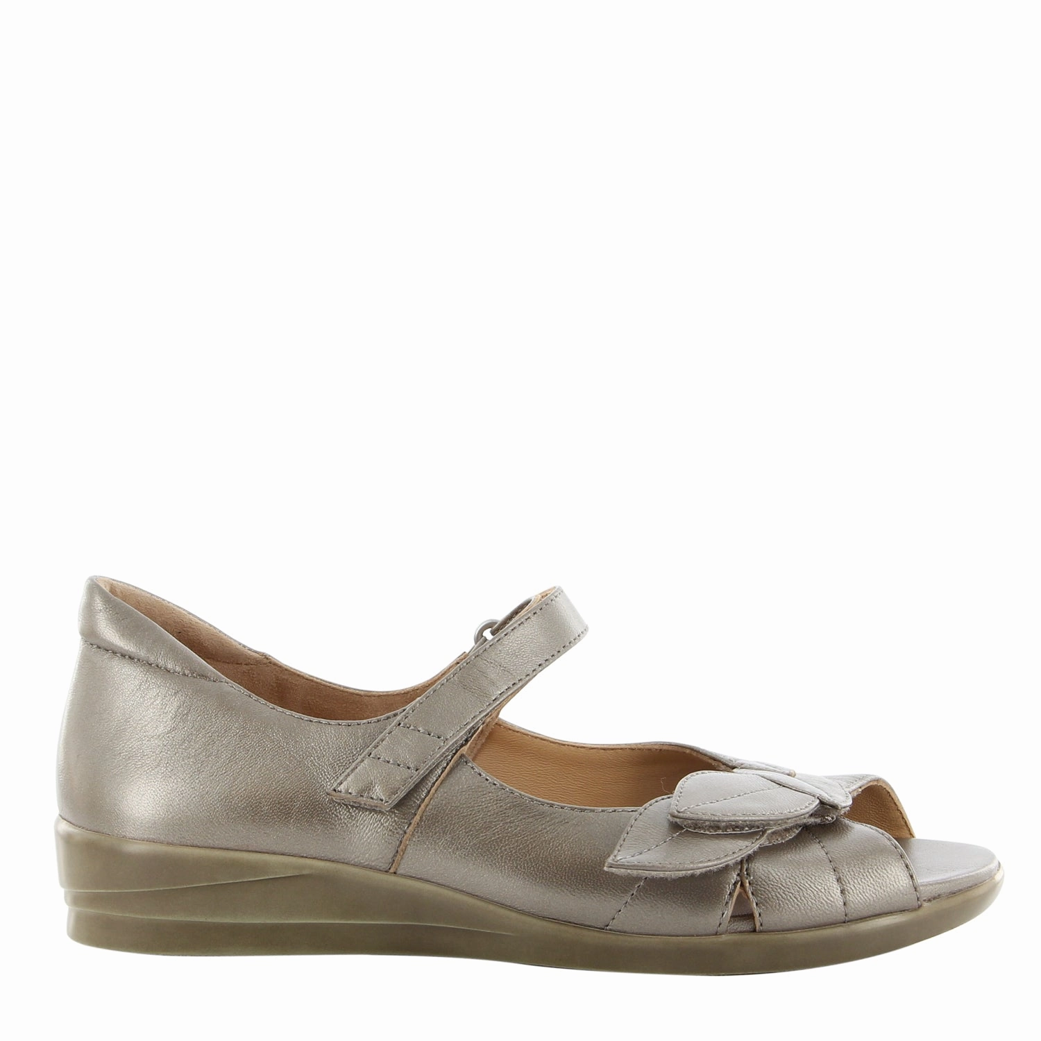 DISCO W - GRIEGE LEATHER SANDALS