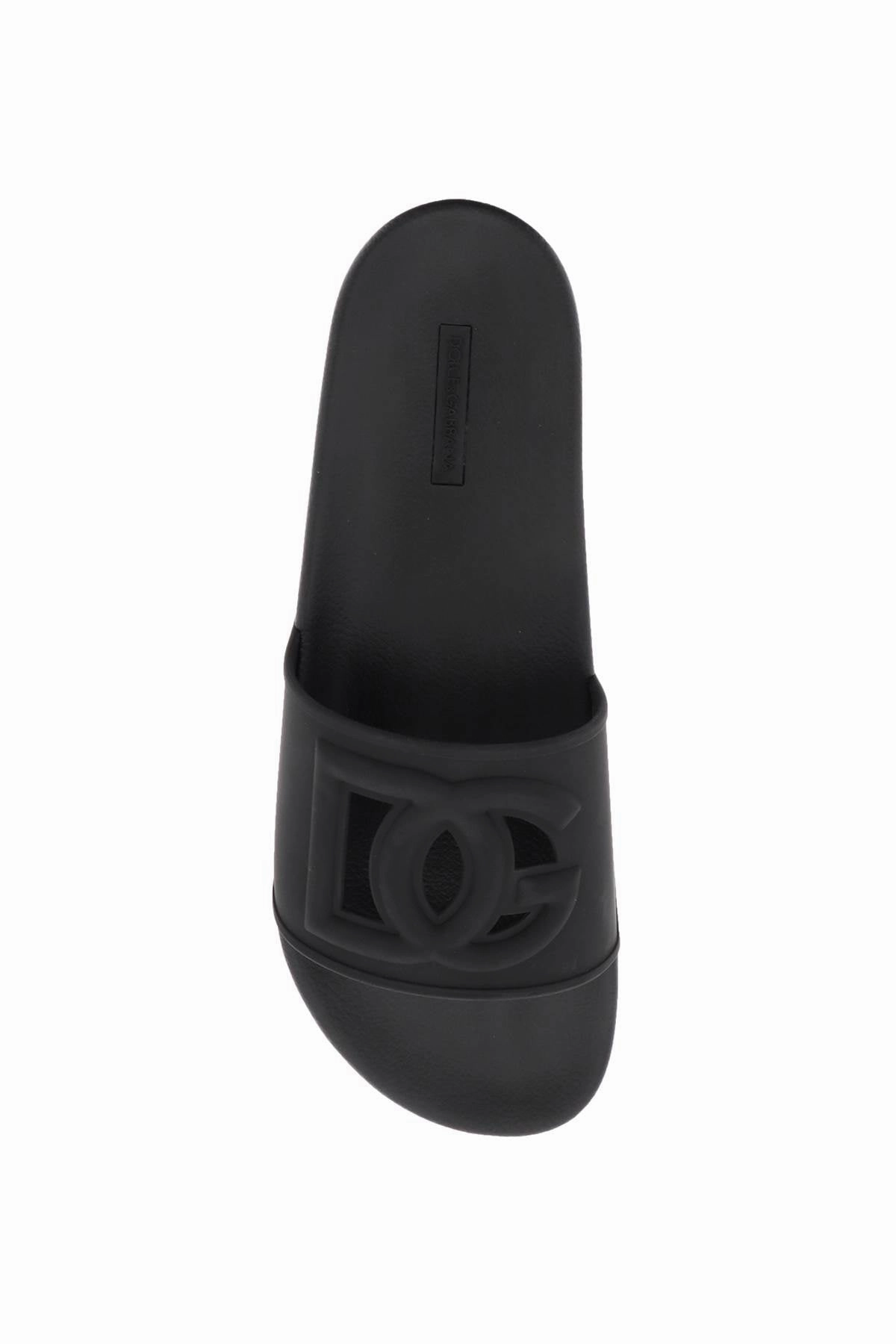 Dolce & gabbana cut-out logo slides