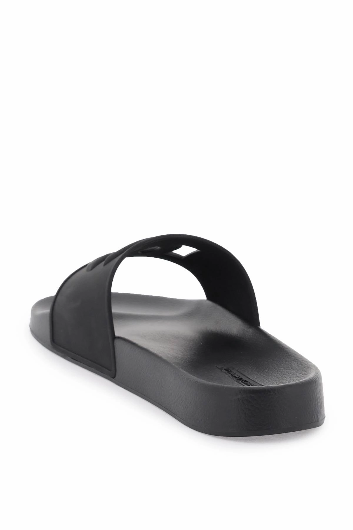 Dolce & gabbana cut-out logo slides