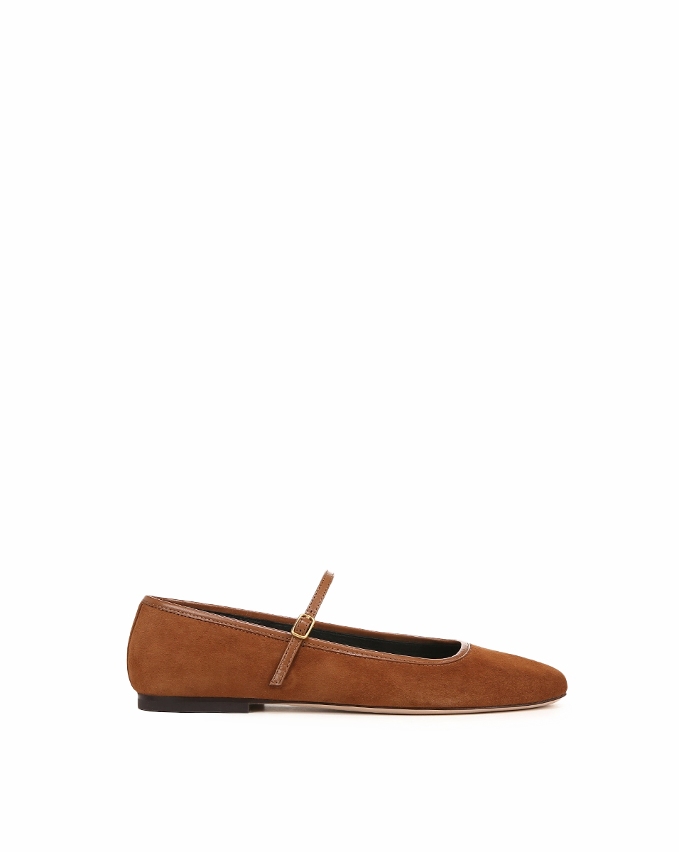 Ellie Suede Flat