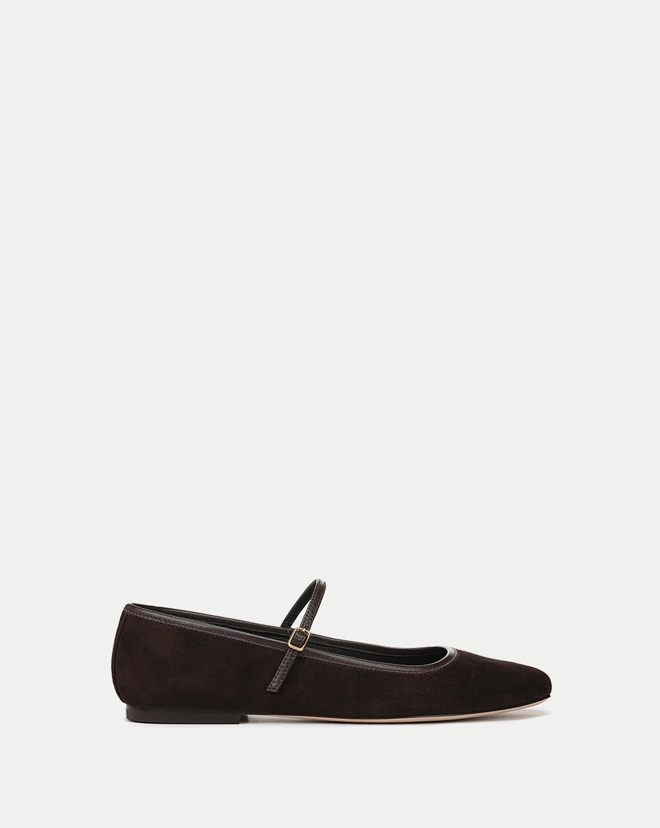 Ellie Suede Flat