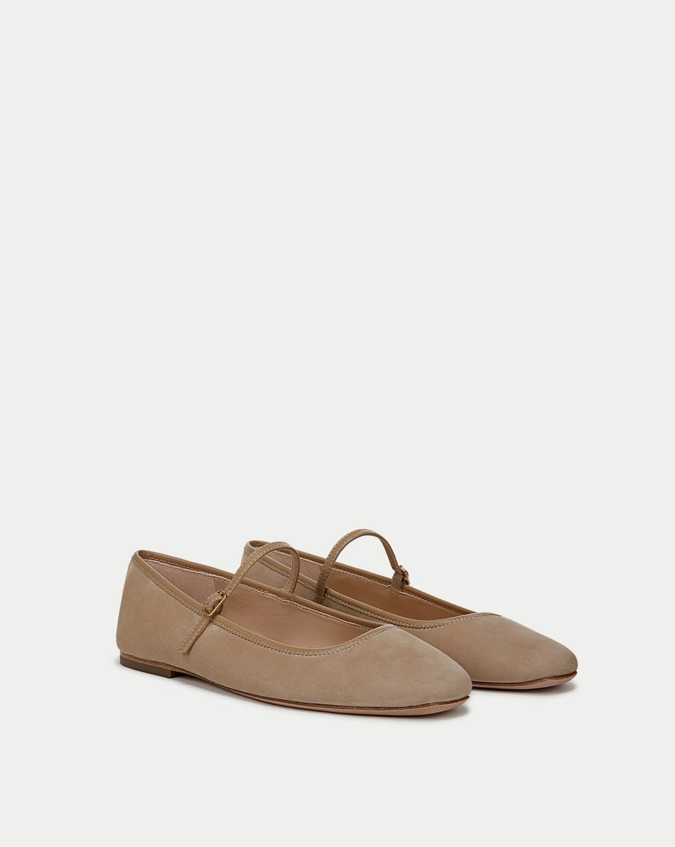 Ellie Suede Flat