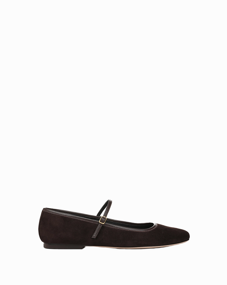 Ellie Suede Flat