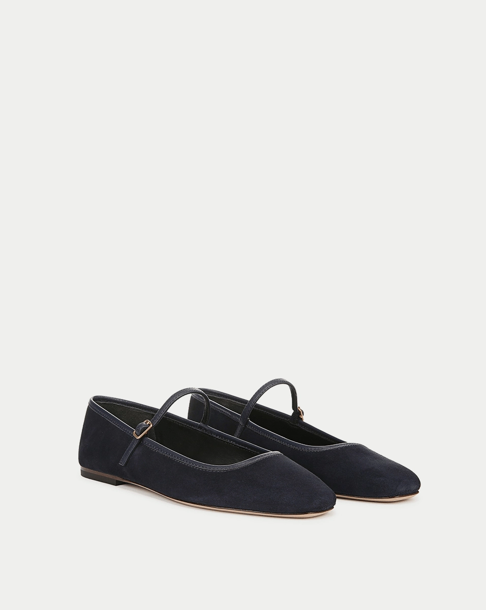 Ellie Suede Flat