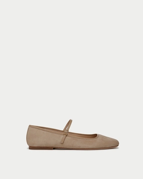 Ellie Suede Flat
