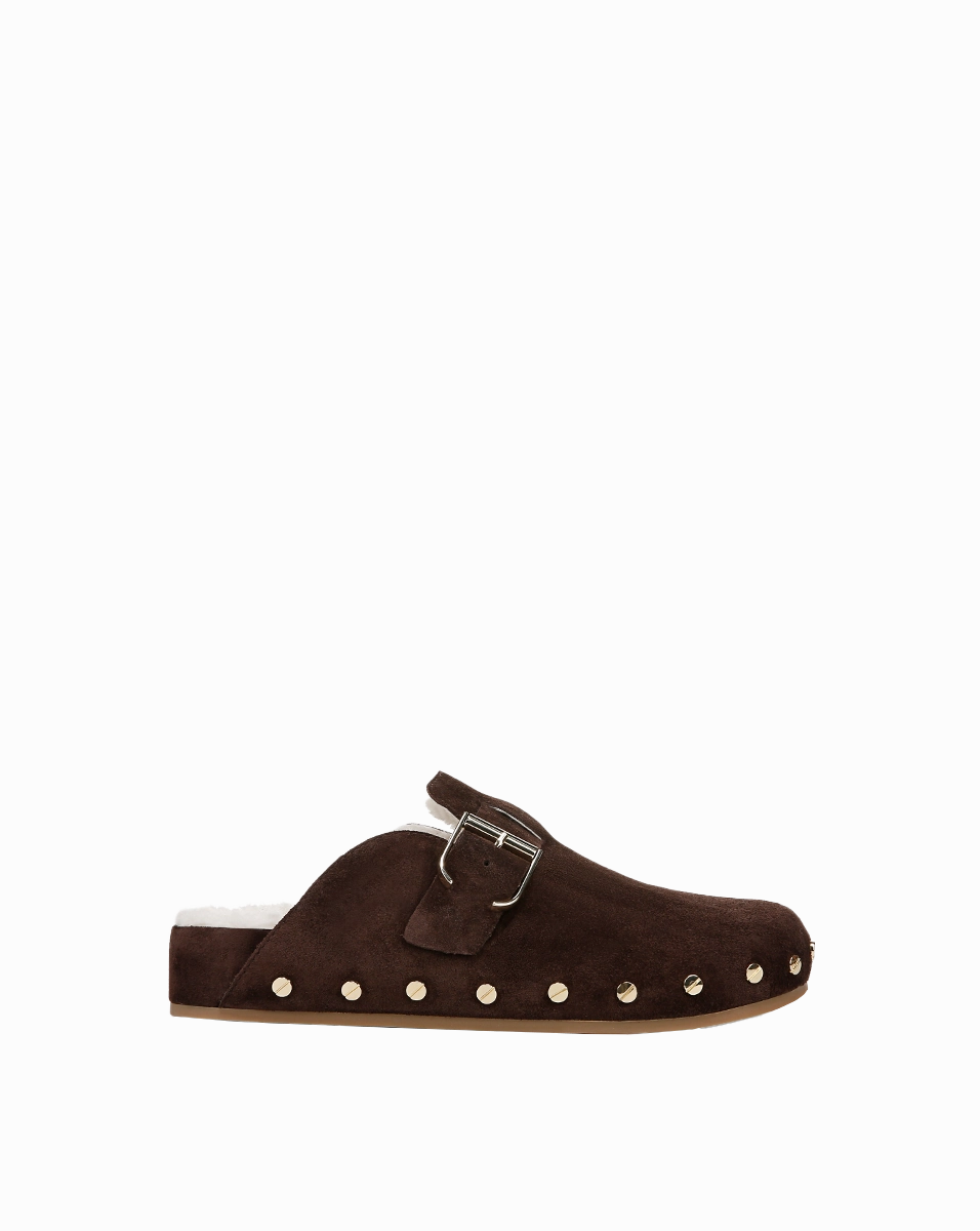 Fern Shearling Clog
