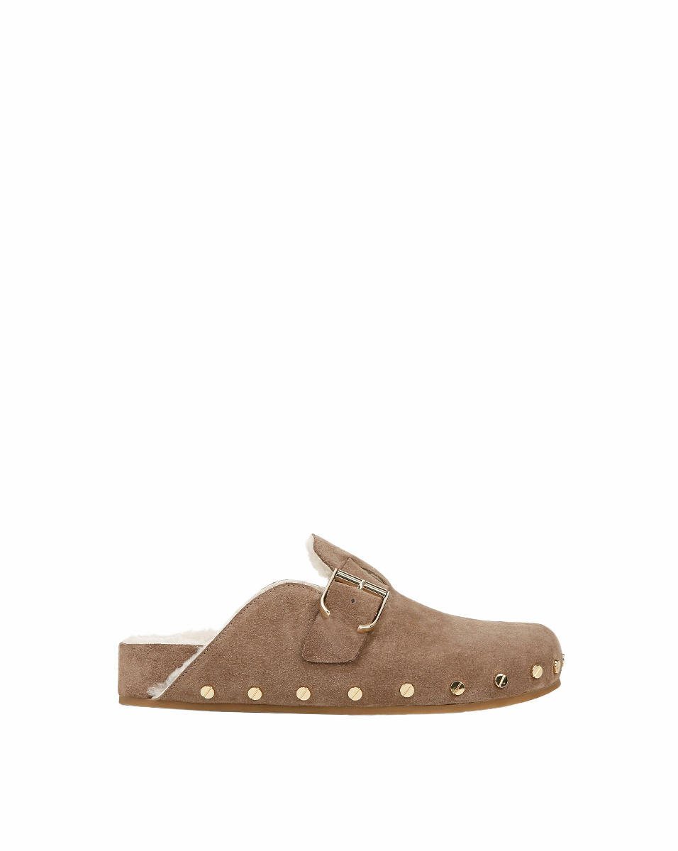 Fern Shearling Clog