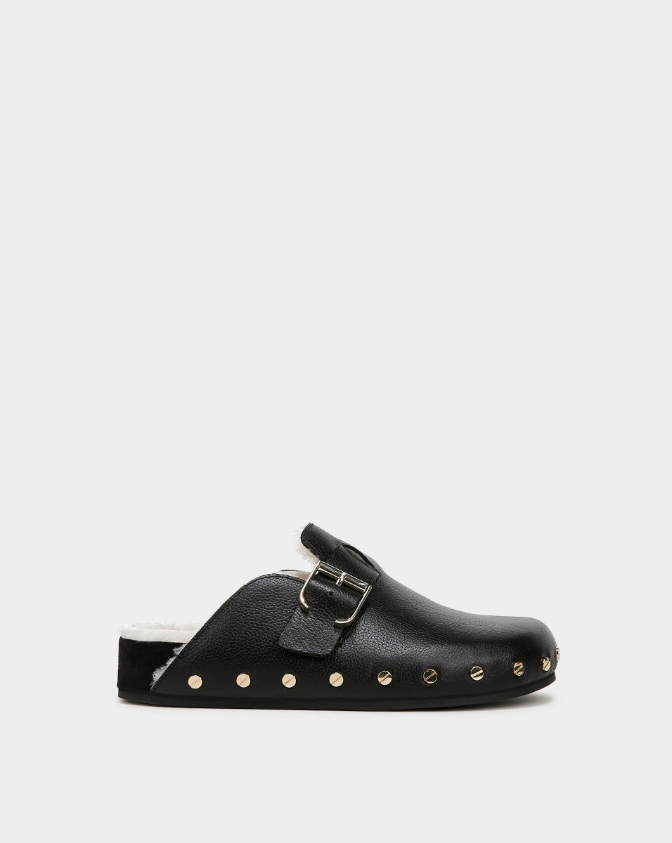 Fern Shearling Clog