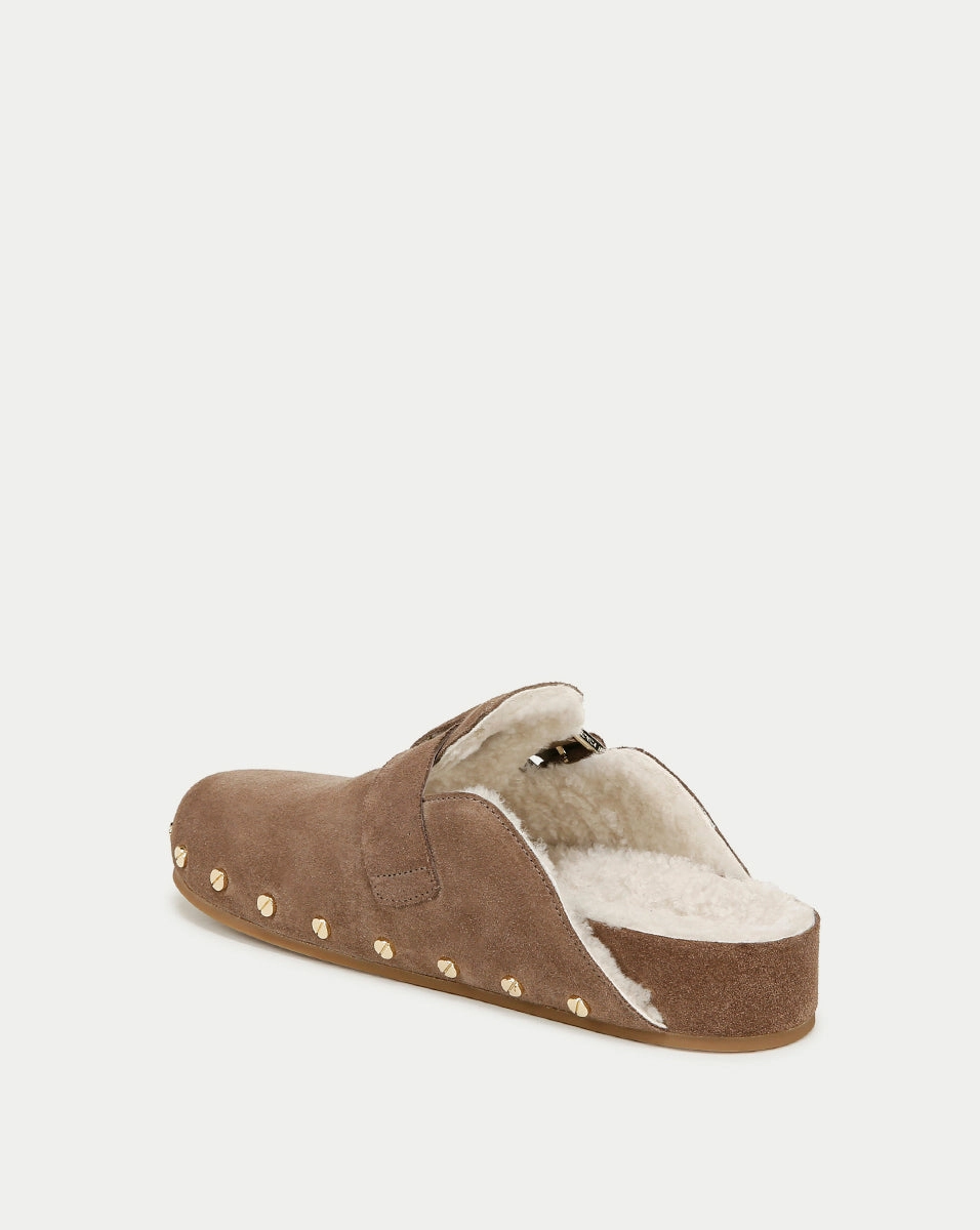 Fern Shearling Clog
