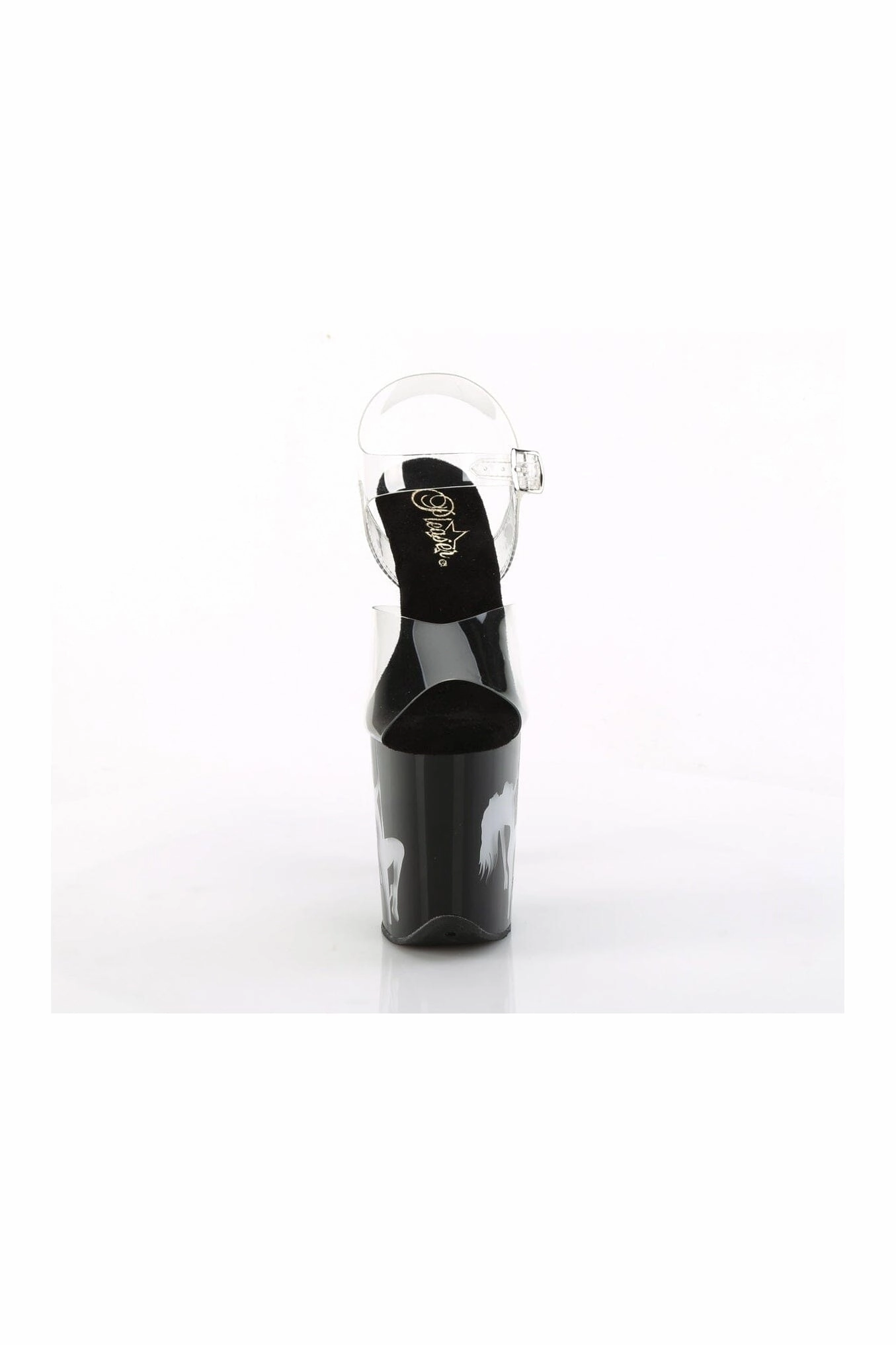 FLAMINGO-808NLSG Clear Vinyl Sandal