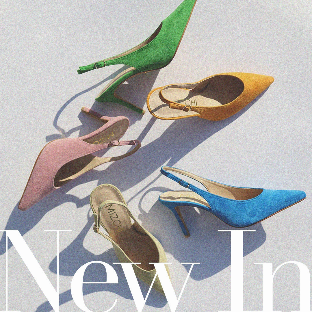 GOYA - suede slingback pumps