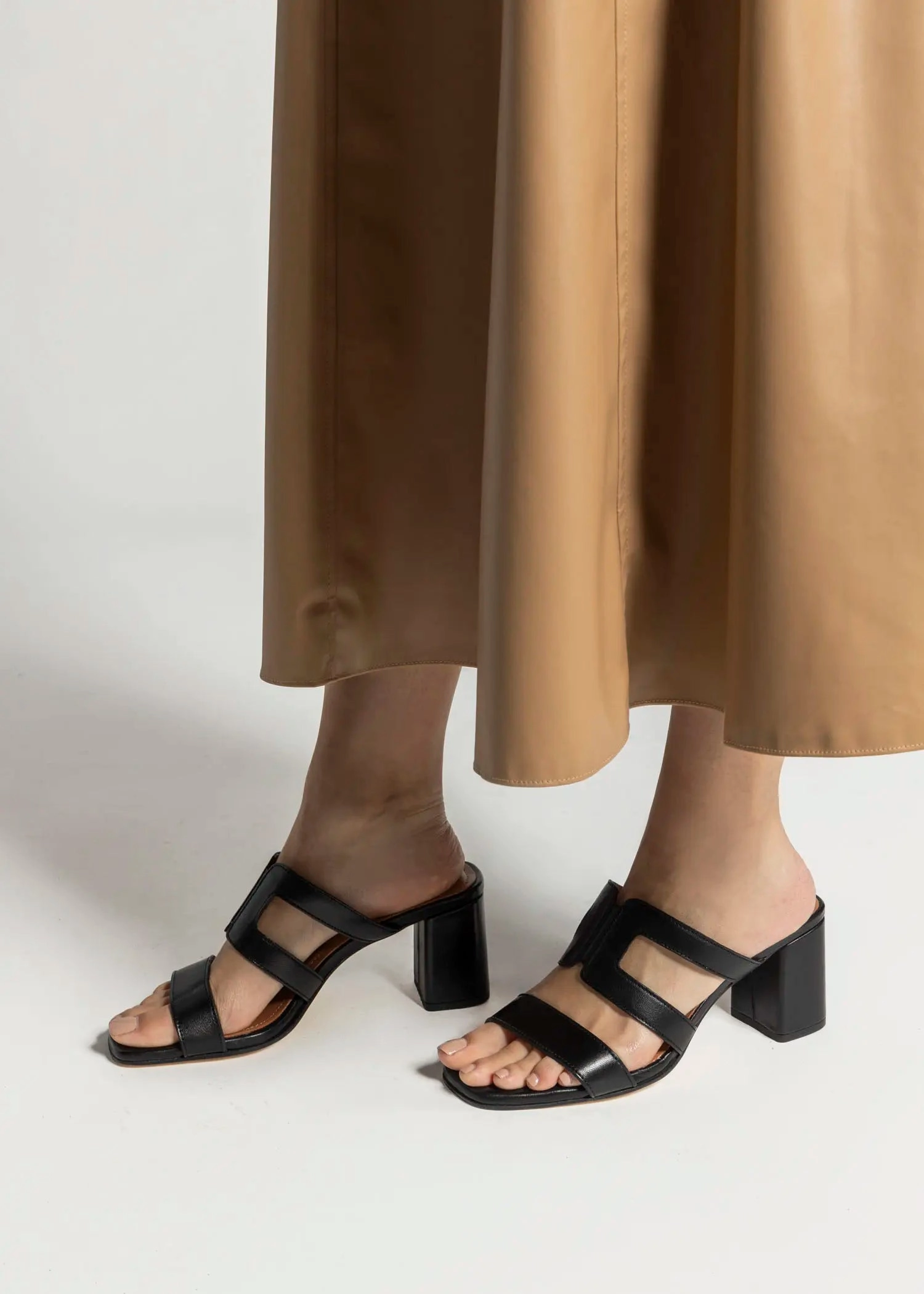 Heeled Cutout Sandal