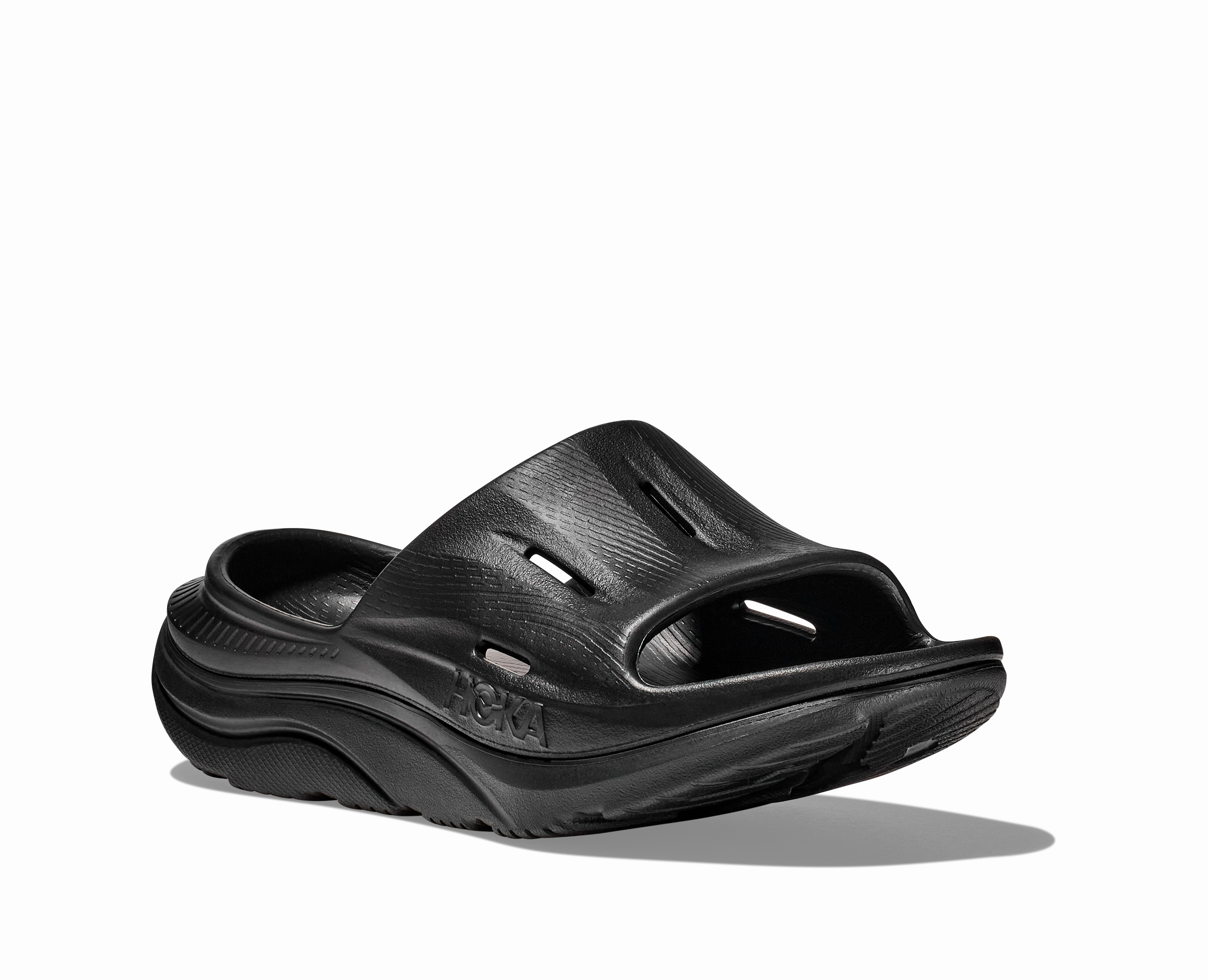 HOKA ORA RECOVERY ALL GENDER BLACK