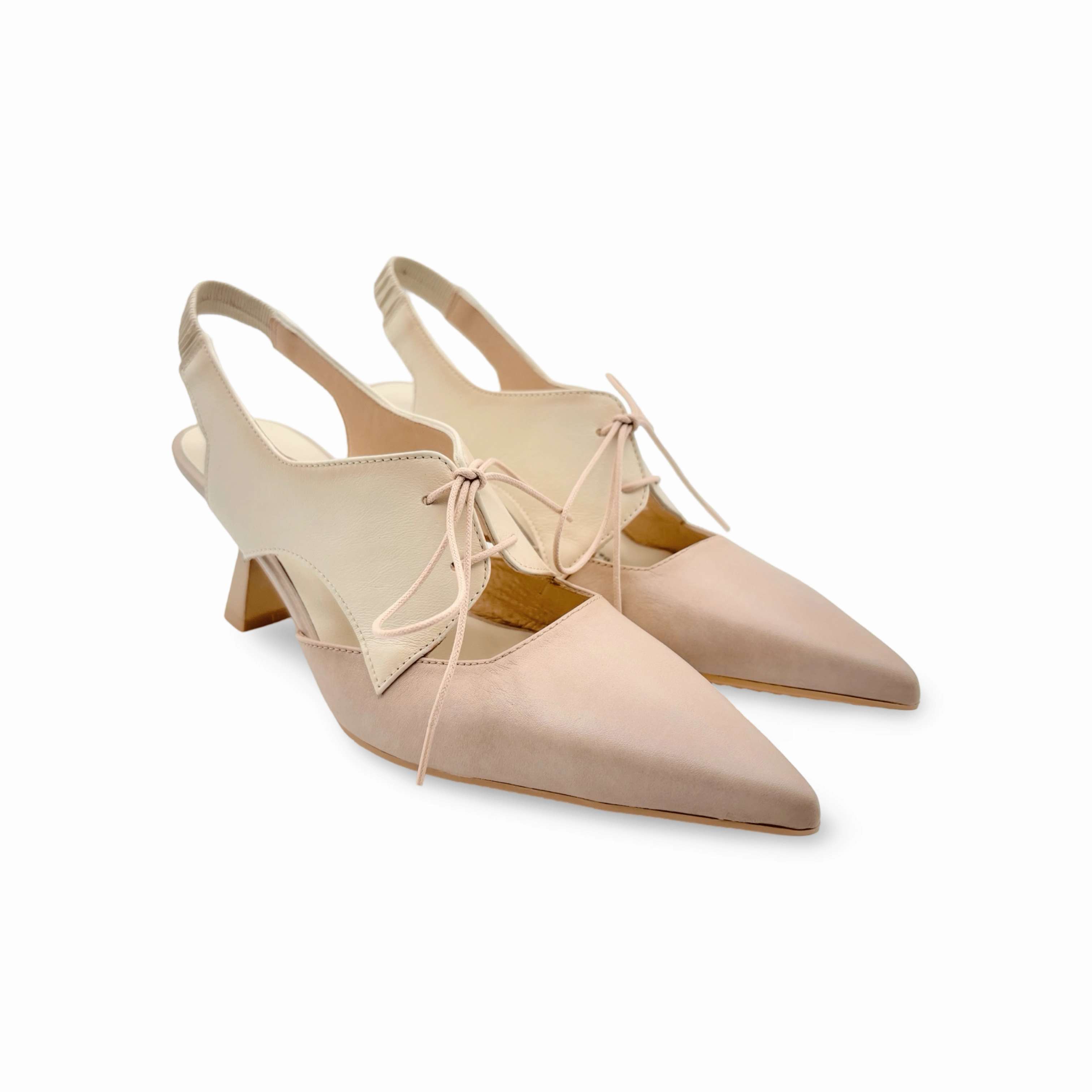 HV253907 Nova Beige Lace up Pump