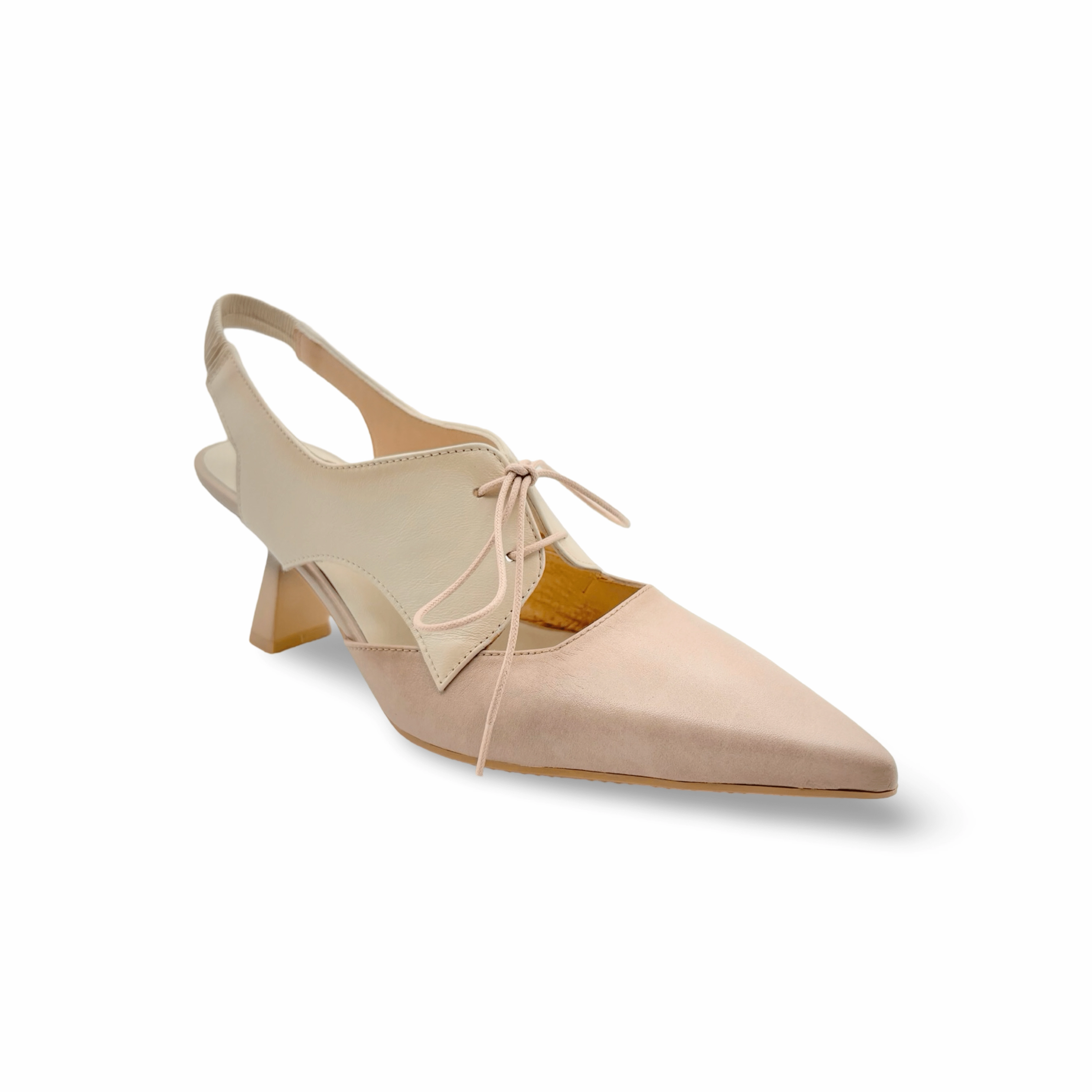 HV253907 Nova Beige Lace up Pump