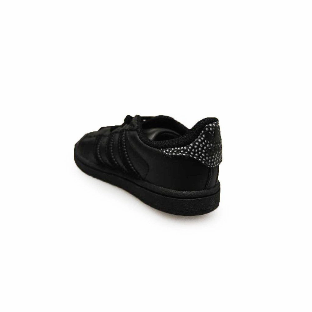 Infants Adidas Superstar Ray Black EL I