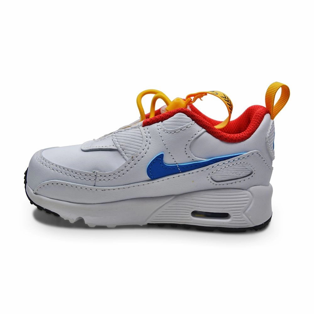 Infants Nike Air Max 90 Toggle (TD) - CV0065 105 - White Photo Blue