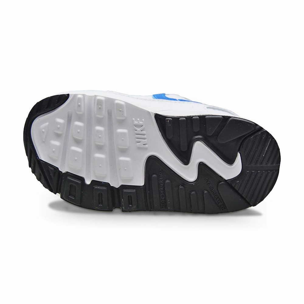 Infants Nike Air Max 90 Toggle (TD) - CV0065 105 - White Photo Blue