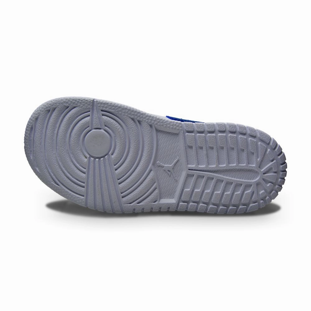 Infants Nike Jordan 1 Mid ALT (TD) - AR6352 014  - Cement Grey White True Blue