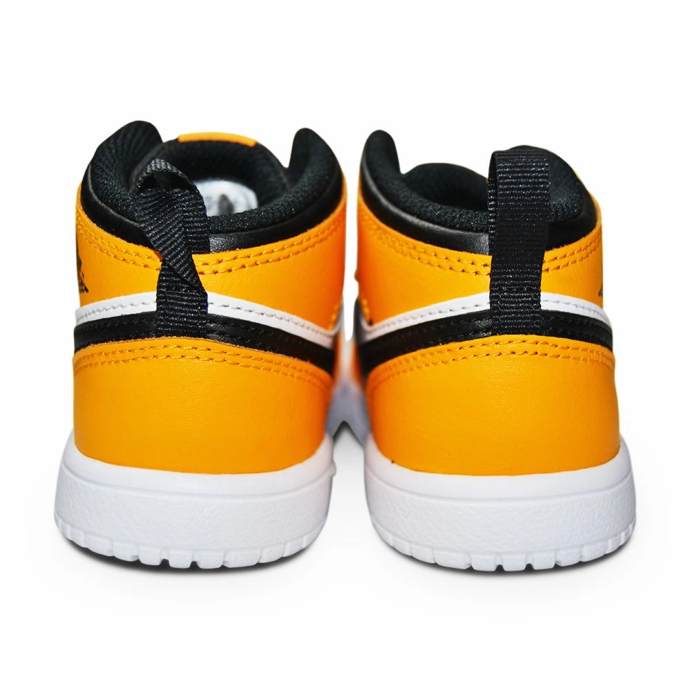 Infants Nike Jordan 1 Mid ALT (TD) - AR6352 701  - Taxi Black White