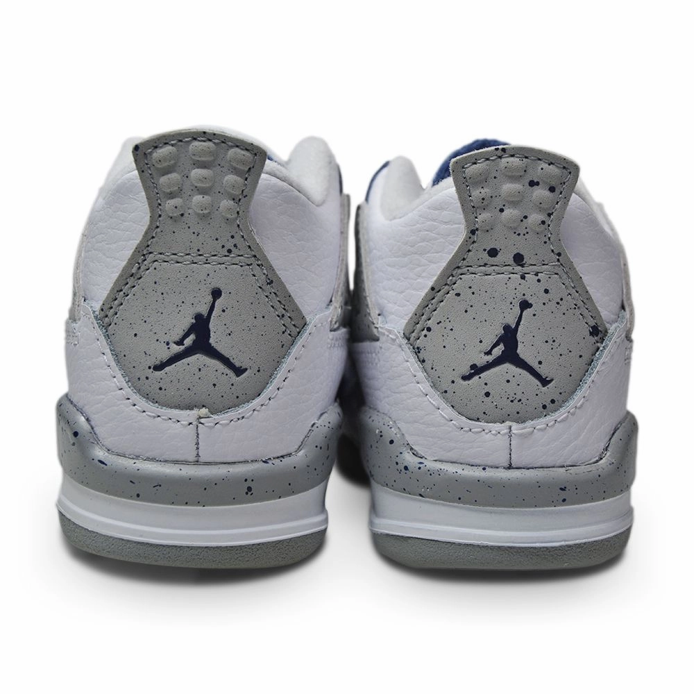 Infants Nike Jordan 4 Retro (TD) - BQ7670 140 - White Midnight Navy