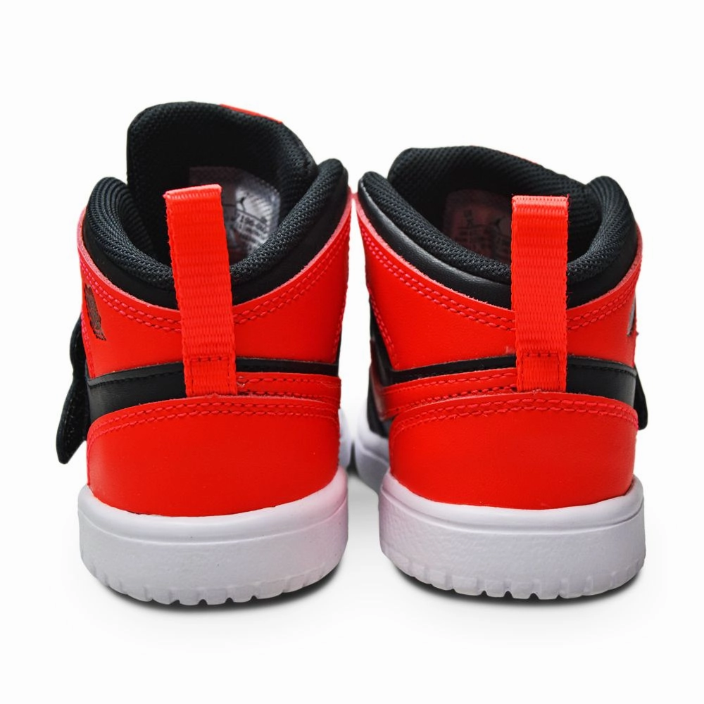 Infants Nike Sky Jordan 1 (TD) - BQ7196 060 - Black Infrared 23 White
