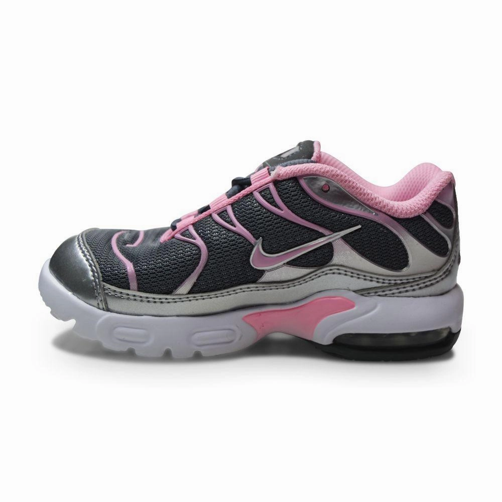 Infants Nike Tuned 1 Air Max Plus TN (TD) - CD0611 008 - Grey Silver Pink
