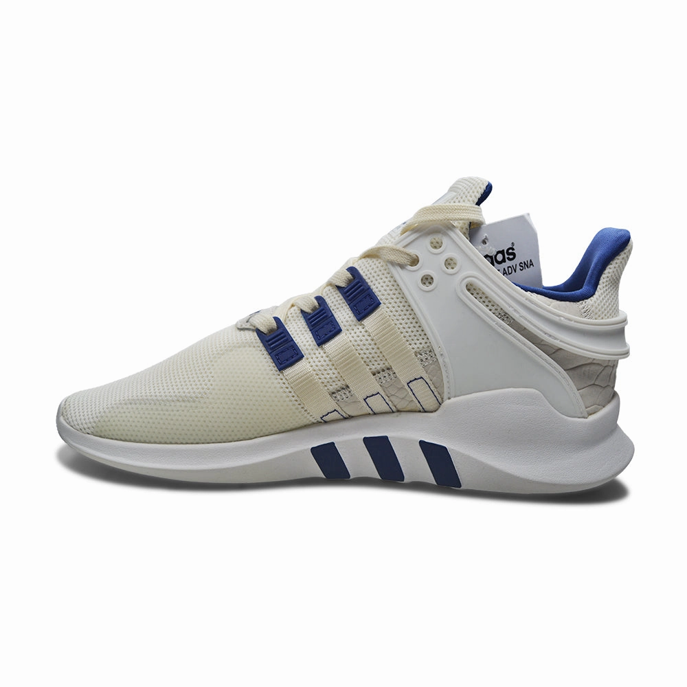Juniors Adidas EQT Support ADV Snake J - BB0285 - Cream White Blue