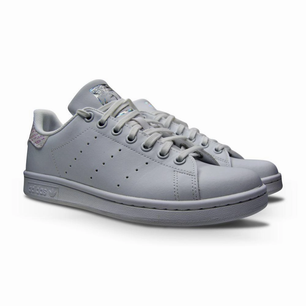 Juniors Adidas Stan Smith J - FX3569 - White Black