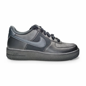 Juniors Nike Air Force 1 Crater NN (GS) - DH8695 001 - Black Off Noir Volt