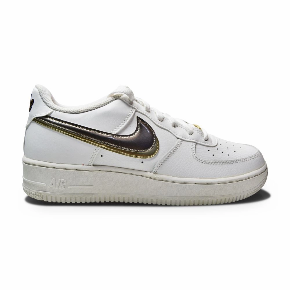 Juniors Nike Air Force 1 LV8 (GS) - DH9595 001 - Offnoir Metallic Pewter