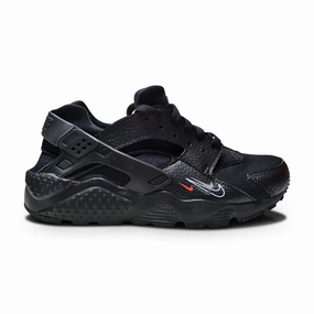 Juniors Nike Air Huarache Run GS WD - DO6491 001 - Black Bright Crimson