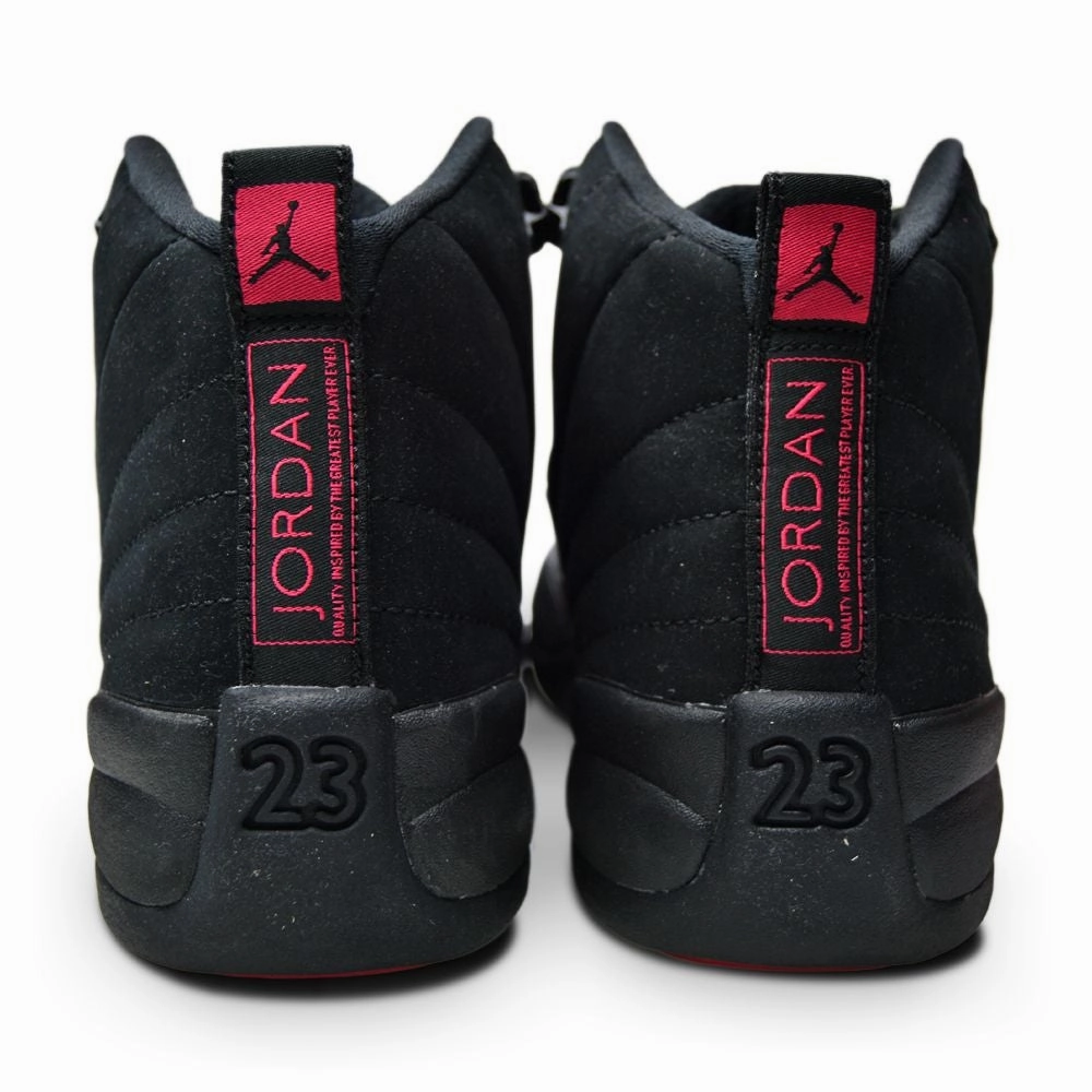 Juniors Nike Air Jordan 12 Retro  - 510815 006 - Dark Grey Rush Pink