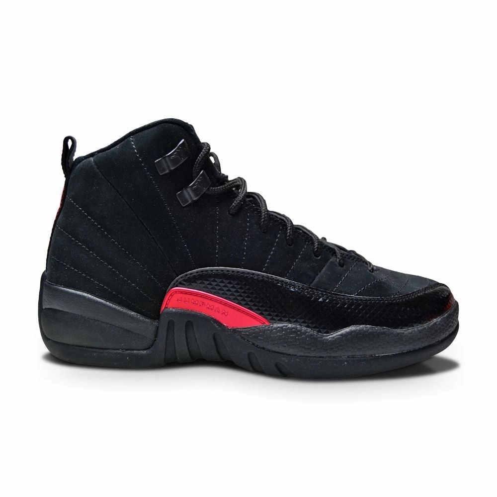 Juniors Nike Air Jordan 12 Retro  - 510815 006 - Dark Grey Rush Pink