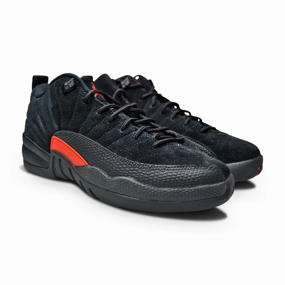 Juniors Nike Air Jordan 12 Retro Low BG  - 308305 003 - Max Orange Anthracite