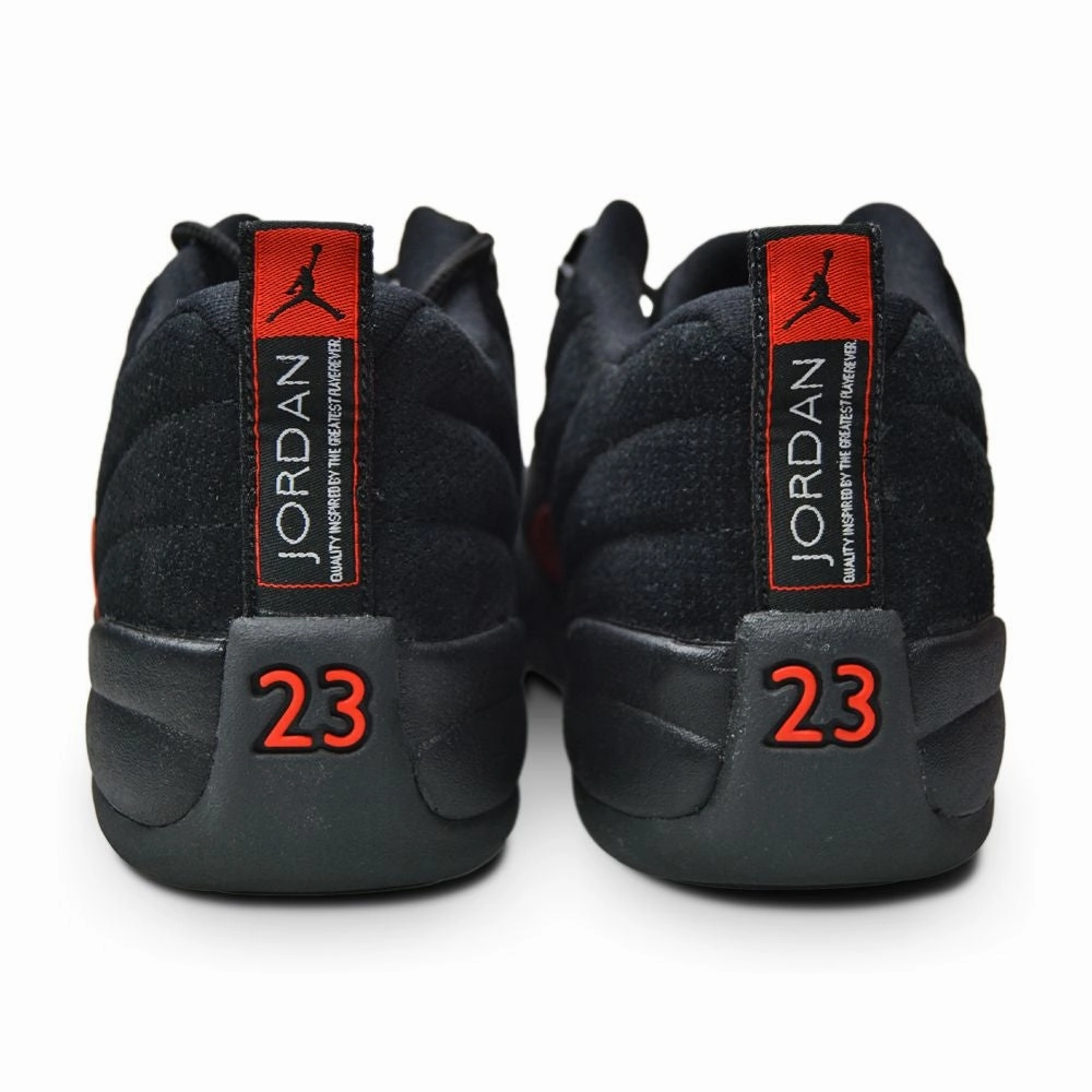 Juniors Nike Air Jordan 12 Retro Low BG  - 308305 003 - Max Orange Anthracite