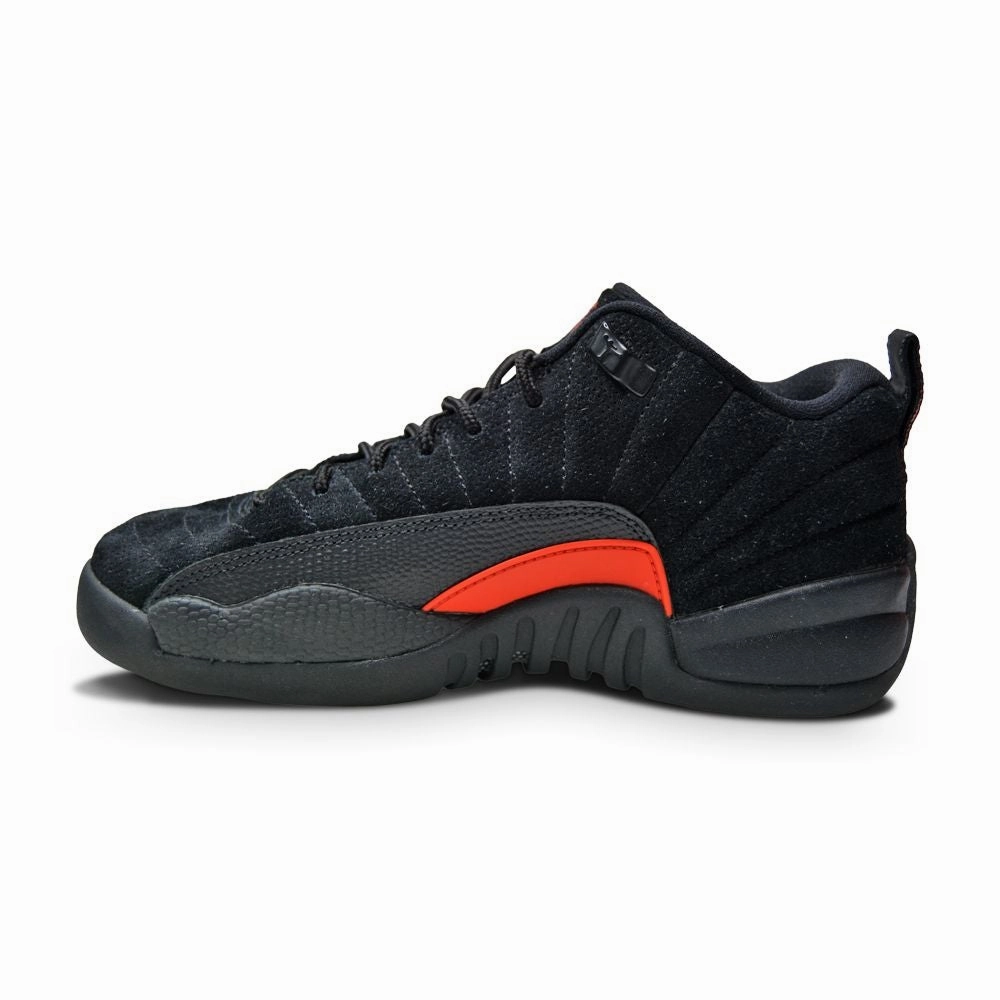 Juniors Nike Air Jordan 12 Retro Low BG  - 308305 003 - Max Orange Anthracite